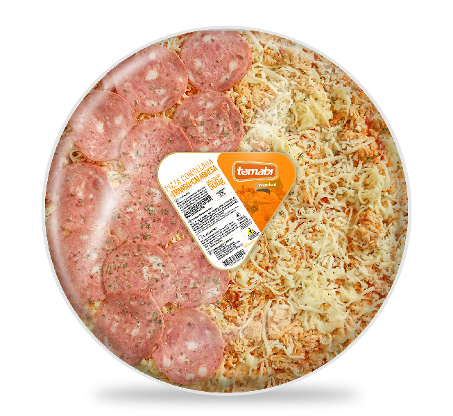Pizza Premium Pollo/Calabresa 500g