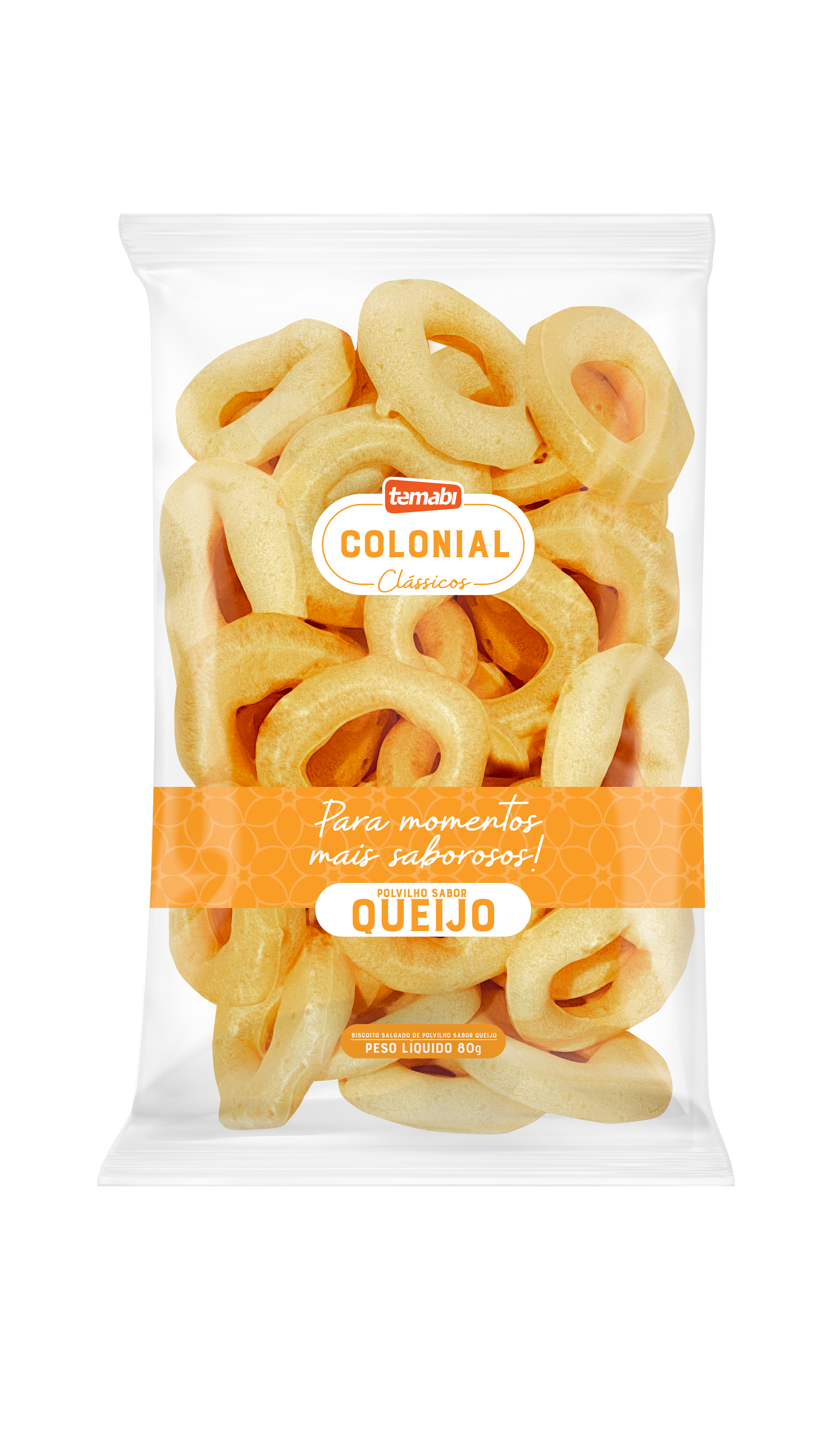 Galleta de Fécula de mandioca Sabor Queso 80g