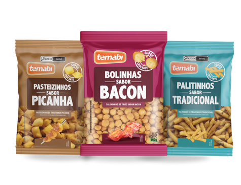 Salgadinhos de Trigo - Petiscos