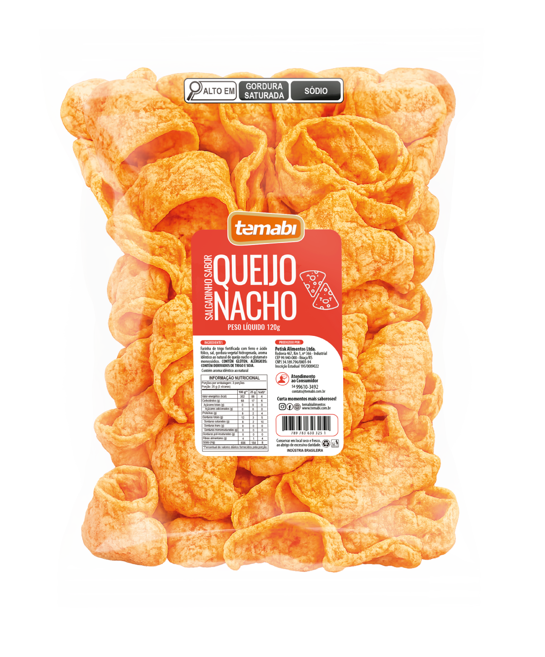 Sabor Power Queijo Natcho 120g